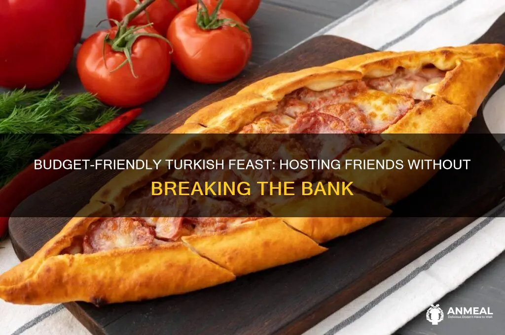 how to have an inexpensive turkeu dinner for friends