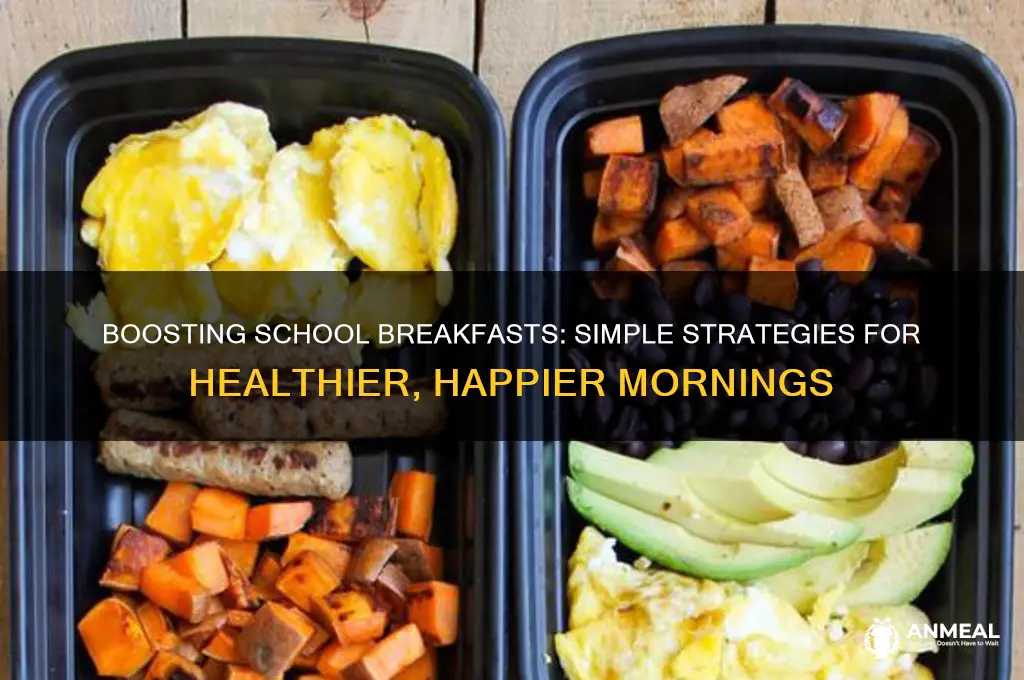how to have better breakfasts in schools