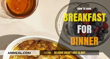Breakfast for Dinner: Creative Ways to Enjoy Morning Meals at Night