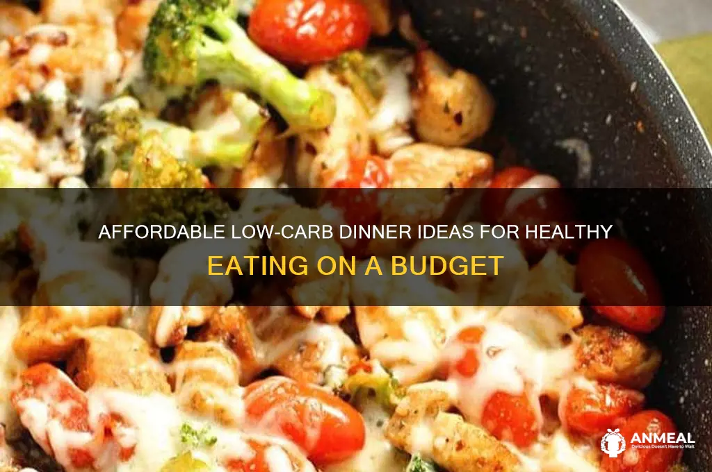 how to have budget low carb dinner