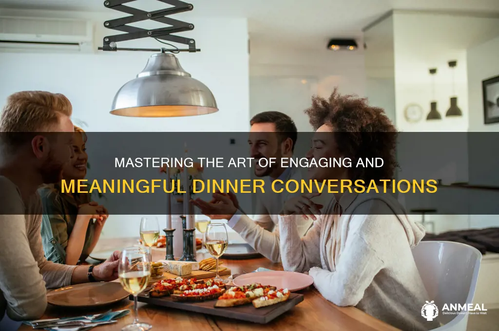 how to have dinner conversations