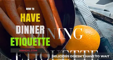 Mastering Dinner Etiquette: Essential Tips for Polished Dining Grace