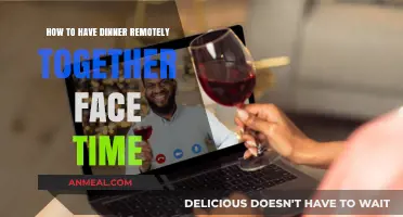 Virtual Dinner Dates: Tips for Enjoying Meals Together on FaceTime