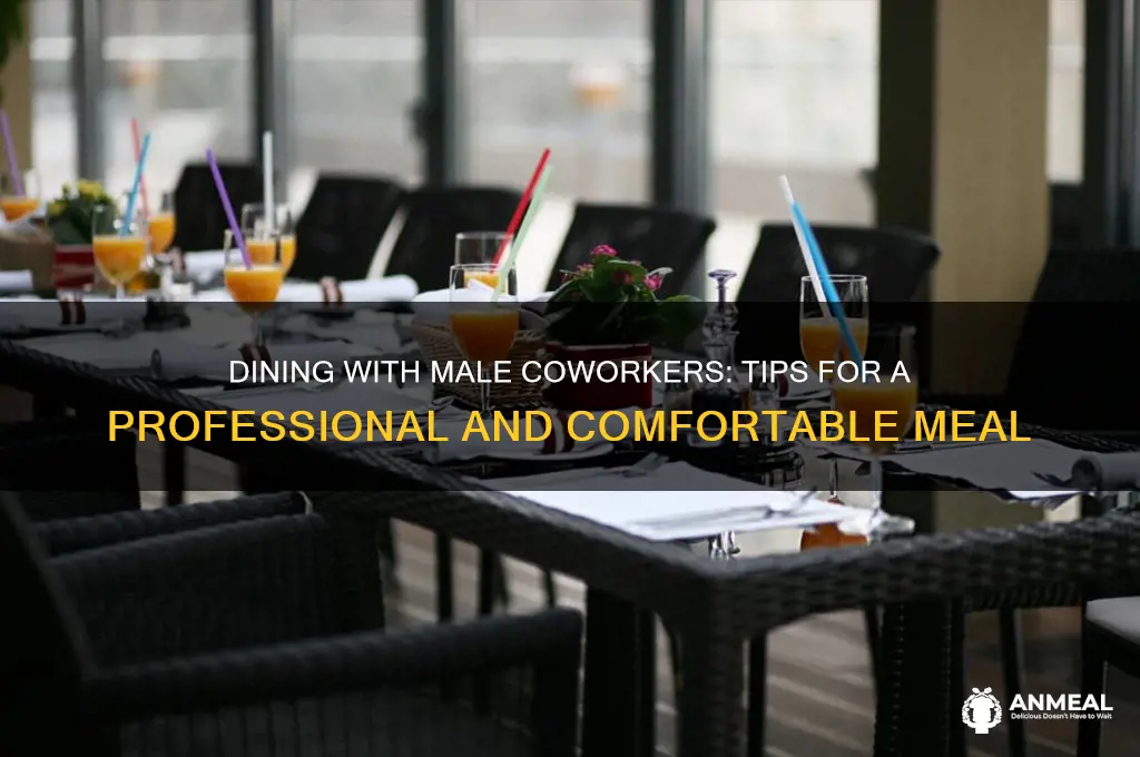how to have dinner with male coworker