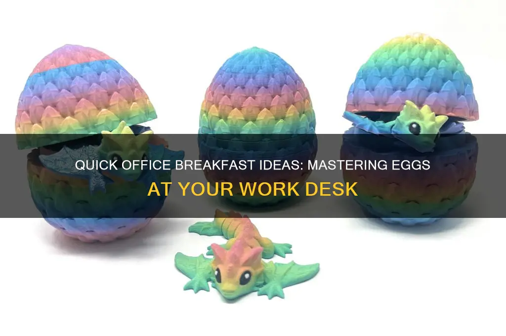 how to have eggs for breakfast at work
