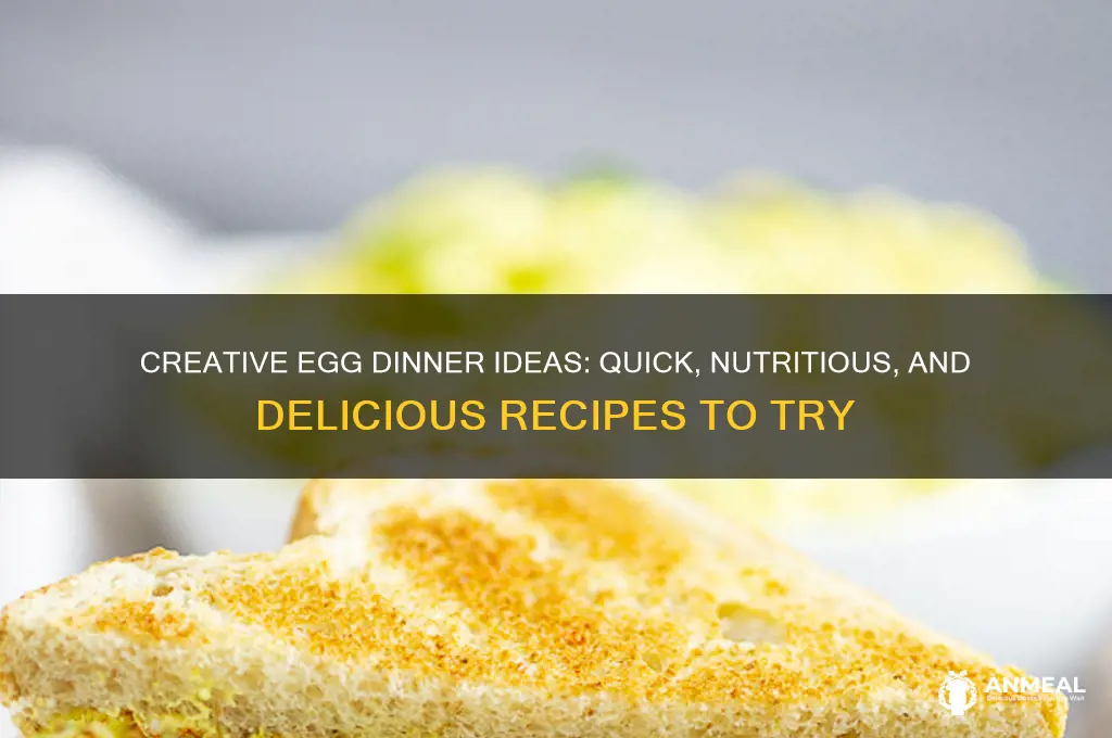how to have eggs for dinner