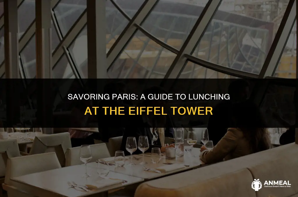 how to have lunch at the eiffel tower