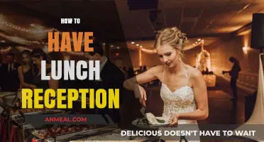Host a Memorable Lunch Reception: Tips and Tricks