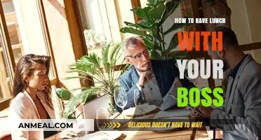 Navigating the Boss-Lunch: Tips for a Successful Meeting