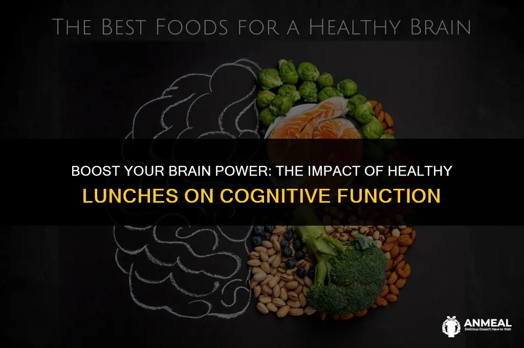 how to healthy lunches help brain function