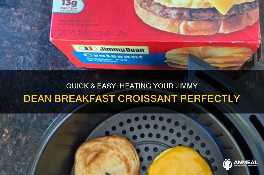 how to heat a jimmy dean breakfast croissant