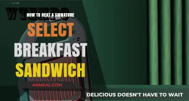 Perfectly Heat Your Signature Select Breakfast Sandwich: Quick and Easy Tips