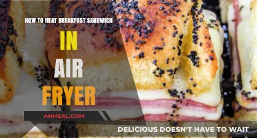 Perfectly Crispy Air Fryer Breakfast Sandwich Heating Tips