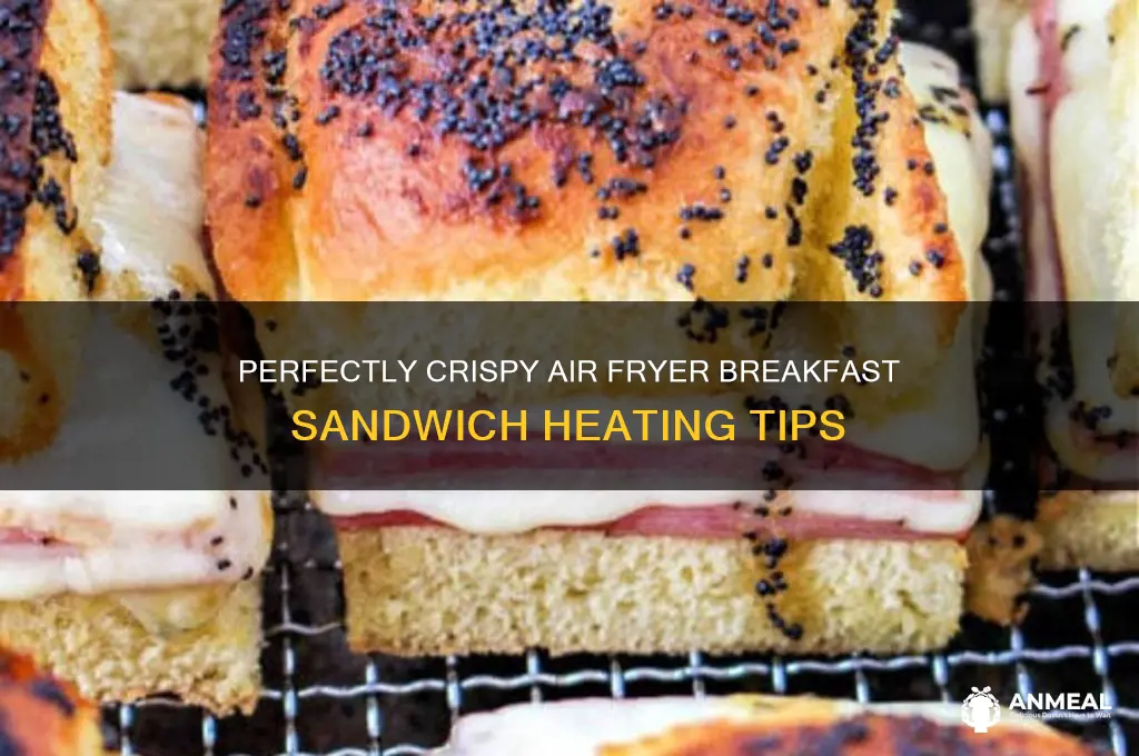 how to heat breakfast sandwich in air fryer