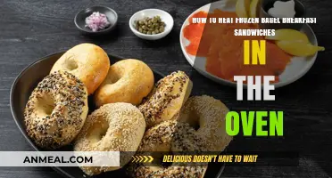 Perfectly Crispy: Oven-Baking Frozen Bagel Breakfast Sandwiches Made Easy