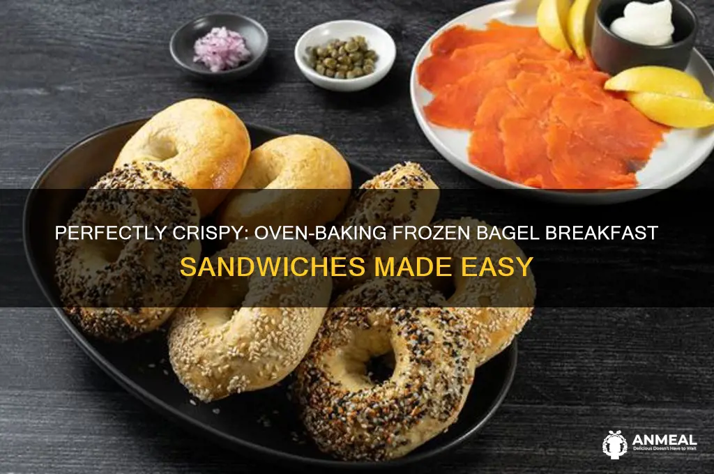 how to heat frozen bagel breakfast sandwiches in the oven