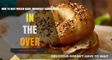 Perfectly Crispy Oven-Heated Frozen Bagel Breakfast Sandwiches: A Quick Guide