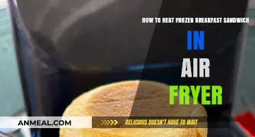 Quick Air Fryer Tips: Perfectly Heating Frozen Breakfast Sandwiches