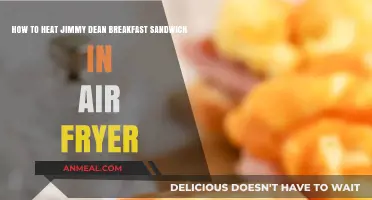 Perfectly Crispy: Air Fryer Tips for Heating Jimmy Dean Sandwiches