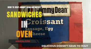 Perfectly Heat Jimmy Dean Breakfast Sandwiches in the Oven: A Guide