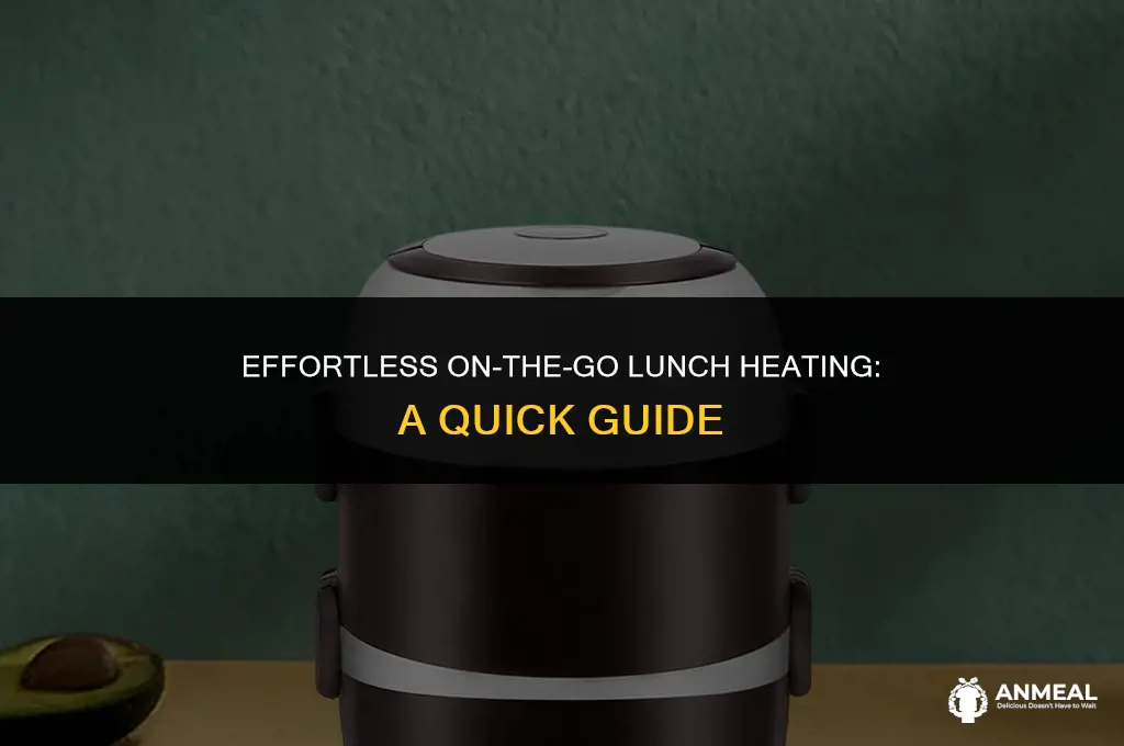 how to heat lunch on the go
