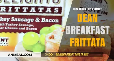Quick & Easy: Heating Jimmy Dean Breakfast Frittata Perfectly
