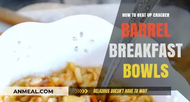 Quick Tips for Reheating Cracker Barrel Breakfast Bowls Perfectly
