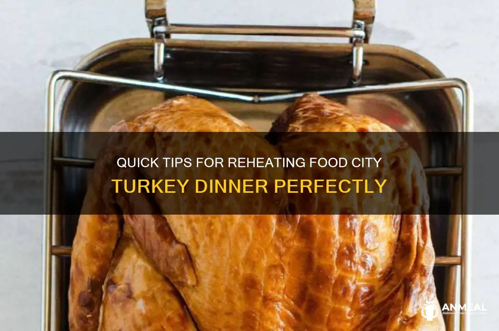 how to heat up food city turkey dinner