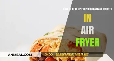 Quick Air Fryer Tips: Perfectly Heating Frozen Breakfast Burritos