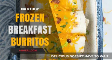 Quickly Heat Frozen Breakfast Burritos for a Hearty Start