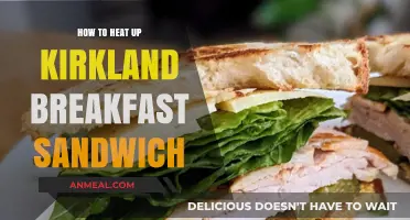 Quick & Easy: Perfectly Heating Your Kirkland Breakfast Sandwich