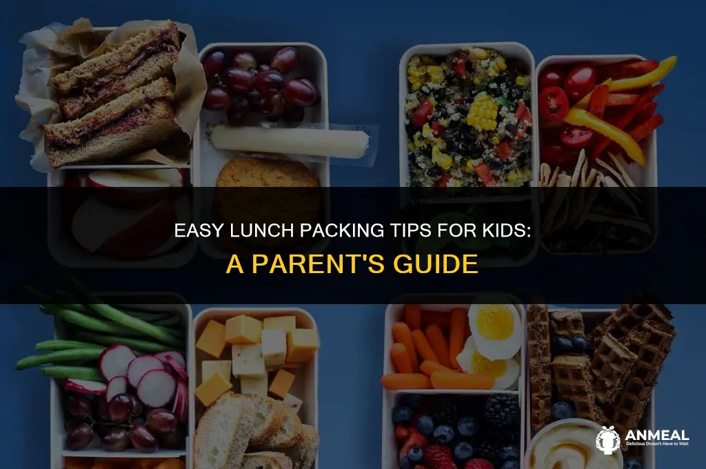 how to help kids pack lunch