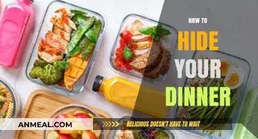 Creative Ways to Conceal Your Dinner: Tips and Tricks
