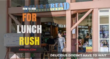 Mastering the Art of Hiring for the Lunch Rush: A Guide