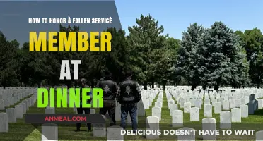 Honoring Fallen Heroes: Meaningful Ways to Remember Service Members at Dinner