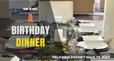 Effortless Birthday Dinner Hosting: Tips for a Memorable Celebration
