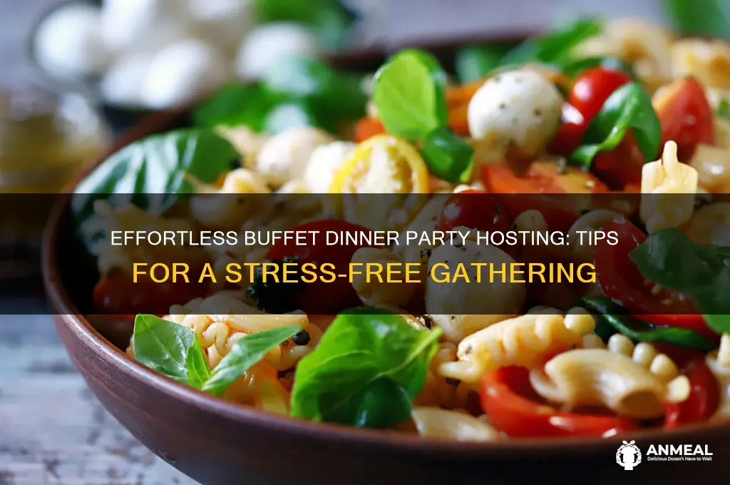 how to host a buffet dinner party