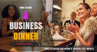 Mastering the Art of Hosting a Successful Business Dinner