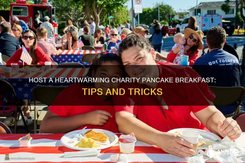 how to host a charity pancake breakfast