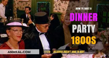 Elegant 1800s Dinner Party Hosting: A Victorian Era Guide
