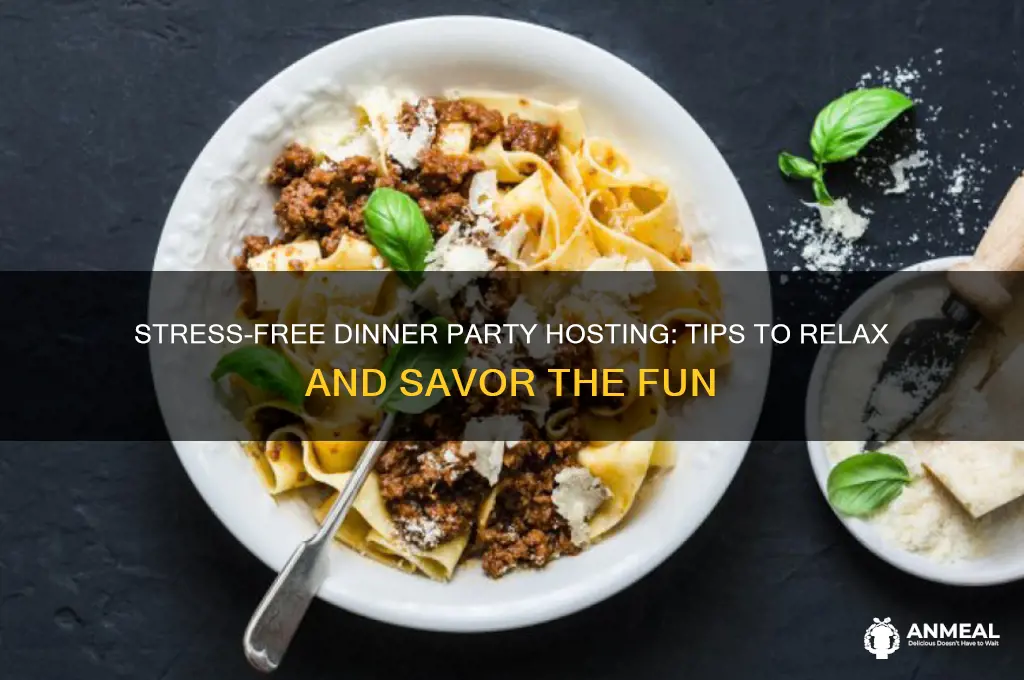 how to host a dinner party and actually enjoy it