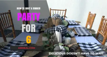 Effortless Dinner Party Hosting: Tips for a Memorable 6-Guest Gathering