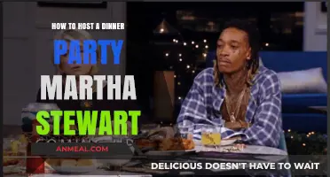 Martha Stewart's Guide: Hosting the Perfect Dinner Party Effortlessly