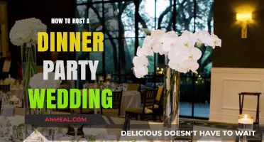 Elegant Dinner Party Wedding: Tips for Hosting an Intimate Celebration