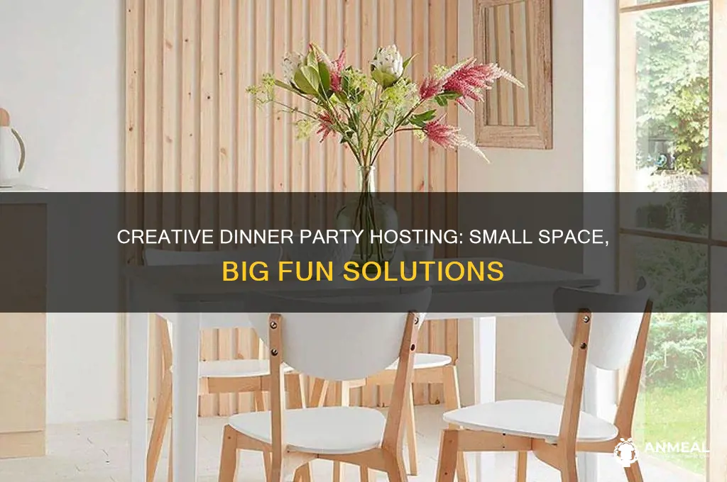 how to host a dinner party without a big table