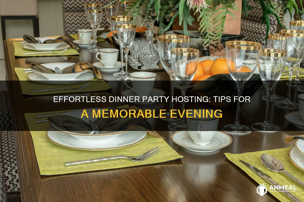 how to host a dinner party