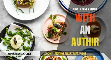 Hosting a Literary Feast: Tips for Dining with an Author
