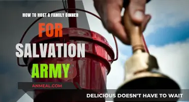Hosting a Heartwarming Family Dinner for The Salvation Army