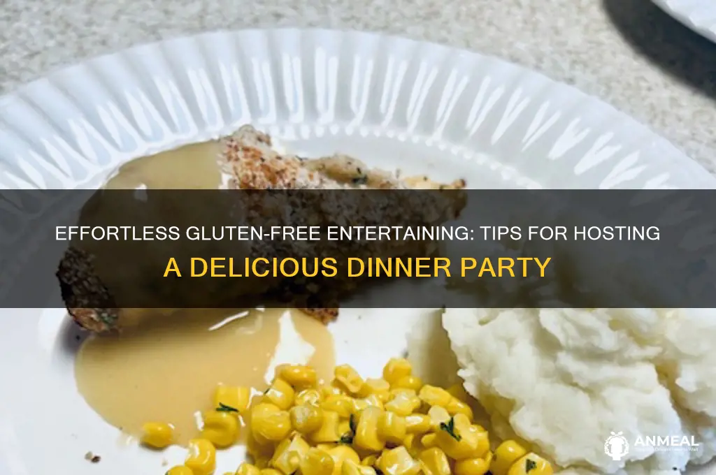 how to host a gluten free dinner party