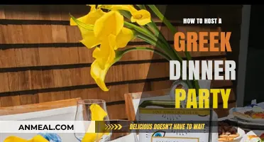 Host a Greek Dinner Party: Tips, Recipes, and Traditions